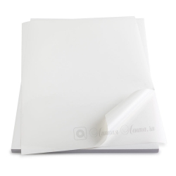 Лист этикеточный 7834 для печати, Белый глянец