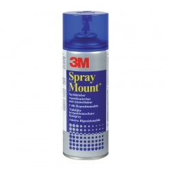 Клей-спрей 3M Spray Mount временной фиксации, 400мл